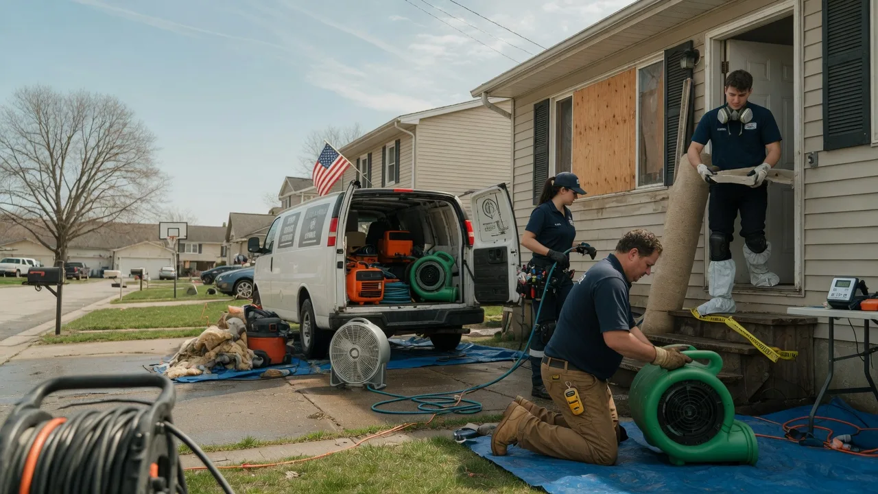 Water Damage Restoration in Potter Valley, CA near me
